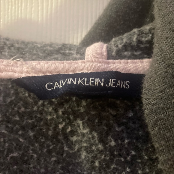 Calvin Klein jeans, small, grey, sequined jacket. - Picture 2 of 3